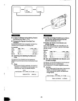 Предварительный просмотр 23 страницы Panasonic NV-A1E Operating Instructions Manual