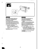 Предварительный просмотр 29 страницы Panasonic NV-A1E Operating Instructions Manual