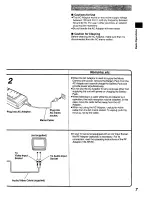 Preview for 7 page of Panasonic NV A3A Operation Manual