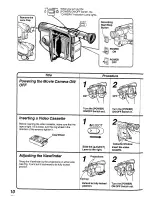 Preview for 10 page of Panasonic NV A3A Operation Manual