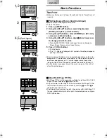 Preview for 9 page of Panasonic NV-APD1B Operating Instructions Manual