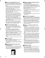 Preview for 26 page of Panasonic NV-APD1E Operating Instructions Manual