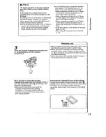 Предварительный просмотр 11 страницы Panasonic NV-DA1B Operating Instructions Manual