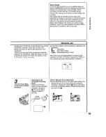 Предварительный просмотр 19 страницы Panasonic NV-DA1B Operating Instructions Manual