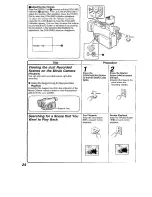 Предварительный просмотр 24 страницы Panasonic NV-DA1B Operating Instructions Manual