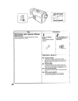 Предварительный просмотр 38 страницы Panasonic NV-DA1B Operating Instructions Manual