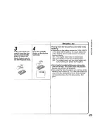 Предварительный просмотр 49 страницы Panasonic NV-DA1B Operating Instructions Manual