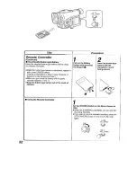 Предварительный просмотр 52 страницы Panasonic NV-DA1B Operating Instructions Manual