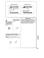 Предварительный просмотр 63 страницы Panasonic NV-DA1B Operating Instructions Manual