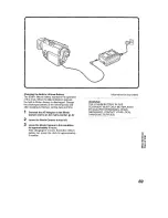 Предварительный просмотр 69 страницы Panasonic NV-DA1B Operating Instructions Manual