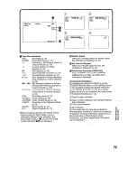 Предварительный просмотр 79 страницы Panasonic NV-DA1B Operating Instructions Manual