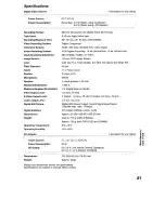 Предварительный просмотр 81 страницы Panasonic NV-DA1B Operating Instructions Manual