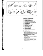 Preview for 4 page of Panasonic NV-DCF1A Operating Instructions Manual