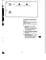 Preview for 37 page of Panasonic NV-DCF1A Operating Instructions Manual