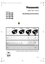 Panasonic NV DS 38 B Operating Instructions Manual preview