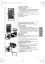 Preview for 27 page of Panasonic NV DS 38 B Operating Instructions Manual