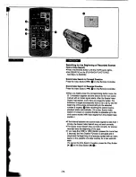 Предварительный просмотр 39 страницы Panasonic NV-DS15A Operating Instructions Manual