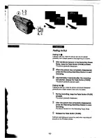 Предварительный просмотр 40 страницы Panasonic NV-DS15A Operating Instructions Manual