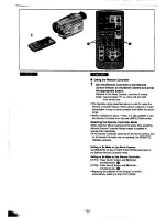 Предварительный просмотр 66 страницы Panasonic NV-DS15A Operating Instructions Manual