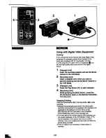 Предварительный просмотр 68 страницы Panasonic NV-DS15A Operating Instructions Manual