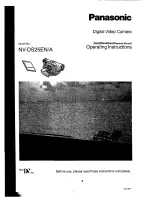 Предварительный просмотр 101 страницы Panasonic NV-DS15A Operating Instructions Manual