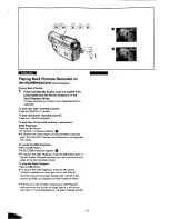 Предварительный просмотр 107 страницы Panasonic NV-DS15A Operating Instructions Manual