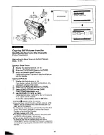 Предварительный просмотр 111 страницы Panasonic NV-DS15A Operating Instructions Manual