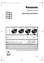 Panasonic NV-DS27 Operating Instructions Manual preview