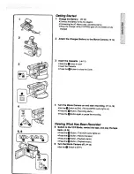 Preview for 5 page of Panasonic NV-DS28 Operating Instructions Manual