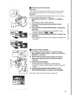 Preview for 29 page of Panasonic NV-DS30 Operating Instructions Manual