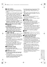 Preview for 49 page of Panasonic NV-DS30A Operating Instructions Manual