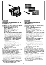 Предварительный просмотр 22 страницы Panasonic NV-DS35EG Operating Instructions Manual