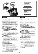 Предварительный просмотр 58 страницы Panasonic NV-DS35EG Operating Instructions Manual