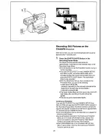 Предварительный просмотр 20 страницы Panasonic NV-DS55A Operating Instructions Manual