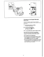 Предварительный просмотр 50 страницы Panasonic NV-DS55A Operating Instructions Manual