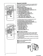 Preview for 8 page of Panasonic NV-DS60A Operating Instructions Manual