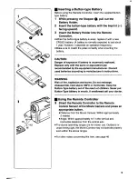 Preview for 9 page of Panasonic NV-DS60A Operating Instructions Manual