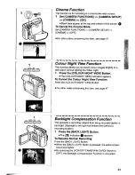 Preview for 23 page of Panasonic NV-DS60A Operating Instructions Manual