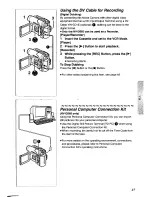 Preview for 37 page of Panasonic NV-DS60A Operating Instructions Manual