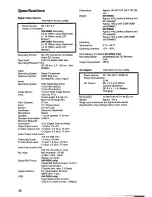 Preview for 58 page of Panasonic NV-DS60A Operating Instructions Manual