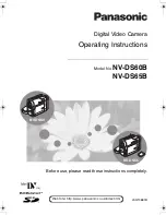 Preview for 1 page of Panasonic NV-DS60B Operating Instructions Manual