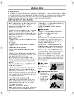 Preview for 2 page of Panasonic NV-DS60B Operating Instructions Manual