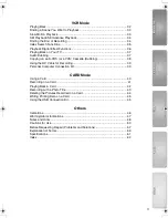 Preview for 5 page of Panasonic NV-DS60B Operating Instructions Manual