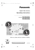 Preview for 1 page of Panasonic NV-DS65 Operating Instructions Manual