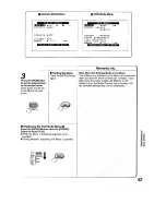 Preview for 63 page of Panasonic NV-DS77B Operating Instructions Manual