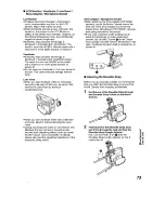 Preview for 73 page of Panasonic NV-DS77B Operating Instructions Manual