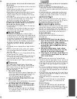 Preview for 47 page of Panasonic NV-DS88EN Operating Instructions Manual