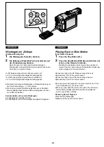 Preview for 30 page of Panasonic NV-DS990EG Operating Instructions Manual