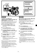 Preview for 35 page of Panasonic NV-DS990EG Operating Instructions Manual