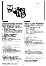 Preview for 54 page of Panasonic NV-DS990EG Operating Instructions Manual